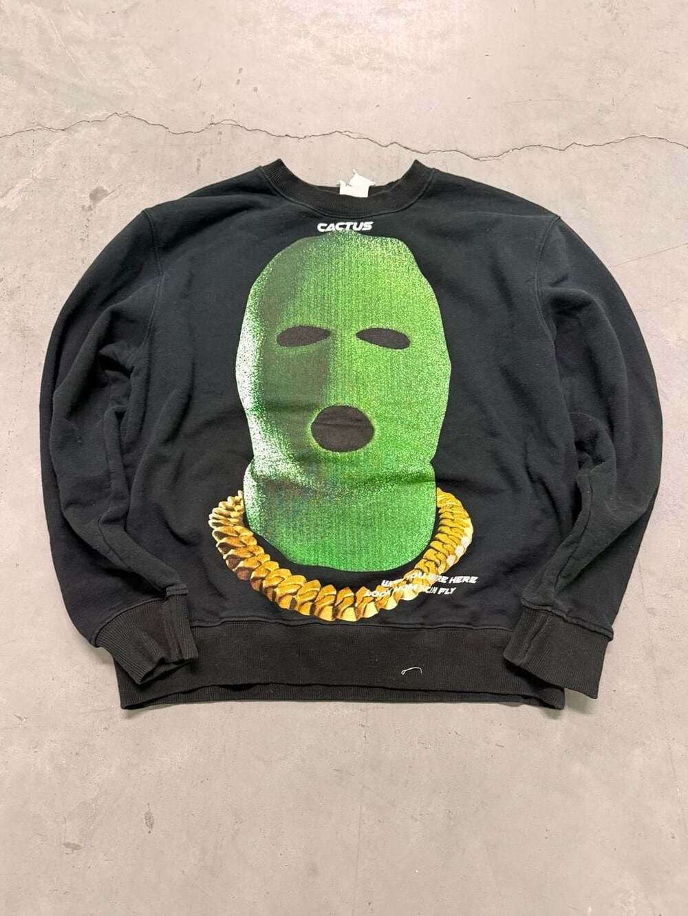 Travis Scott Astroworld Festival Cactus Jack Ski Mask Crewneck Sweatshirt